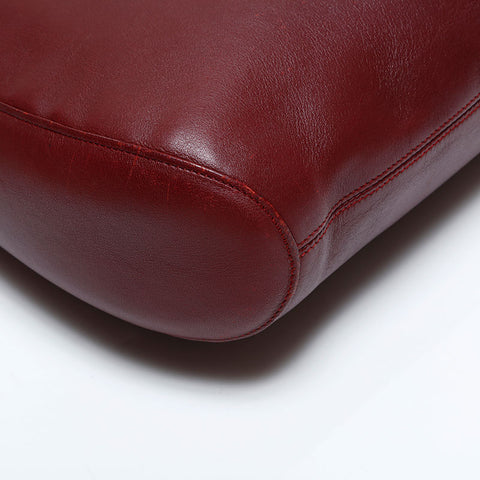 CARTIER leather one belt Shoulder Bag Red WS21815
