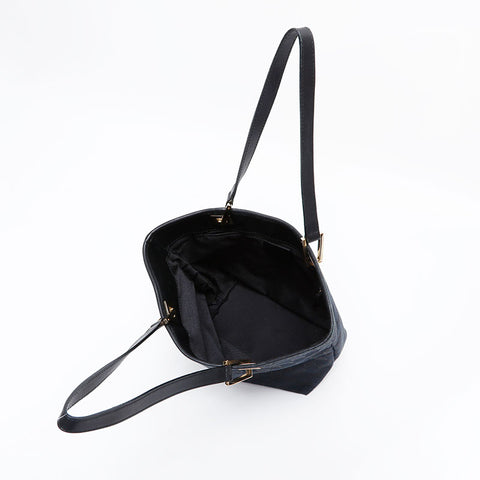 GUCCI GG Canvas Mini Tote Handbag black WS21817