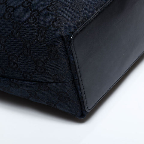 グッチ GUCCI GGキャンバス ミニ トート ハンドバッグ ブラック WS21817