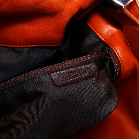 LOEWE leather one belt Shoulder Bag Brown WS21819