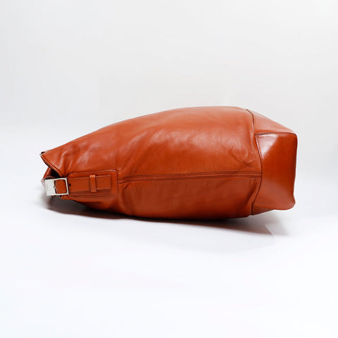 LOEWE leather one belt Shoulder Bag Brown WS21819
