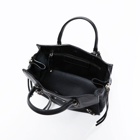 BALENCIAGA Paper Mini 2way Shoulder Bag black WS21823