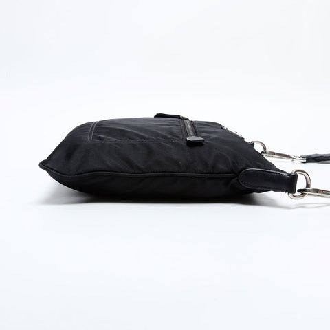 PRADA Nylon Shoulder Bag black WS21827