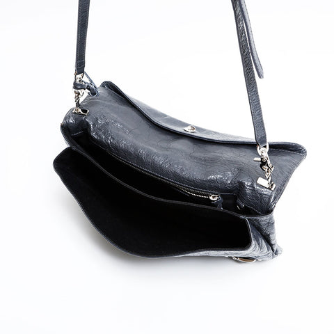 バレンシアガ BALENCIAGA エンベロープ ショルダーバッグ グレー WS21829