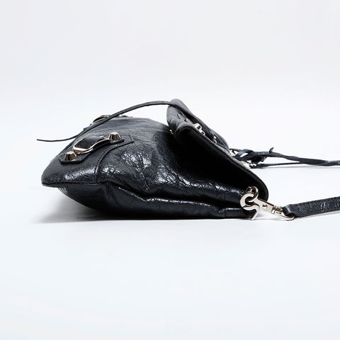 バレンシアガ BALENCIAGA エンベロープ ショルダーバッグ グレー WS21829
