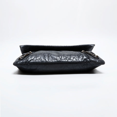バレンシアガ BALENCIAGA エンベロープ ショルダーバッグ グレー WS21829