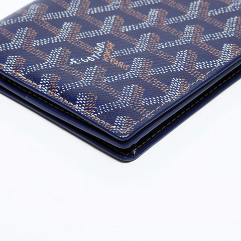 GOYARD Richelieu Wallet Noir Purse blue WS21835