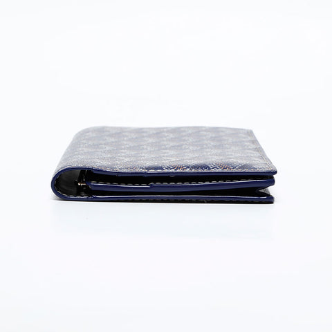 GOYARD Richelieu Wallet Noir Purse blue WS21835