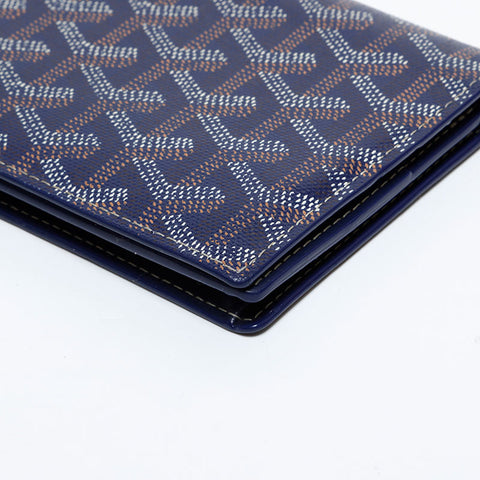 GOYARD Richelieu Wallet Noir Purse blue WS21835
