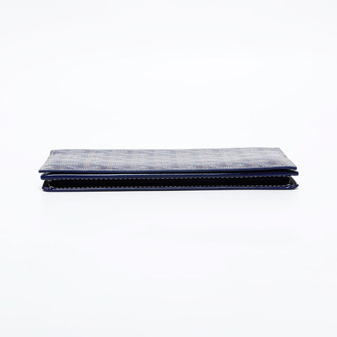 GOYARD Richelieu Wallet Noir Purse blue WS21835