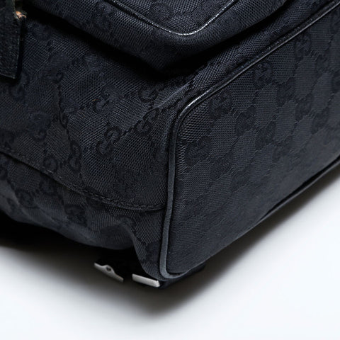 GUCCI GG 帆布背包 背包 黑色 WS21841