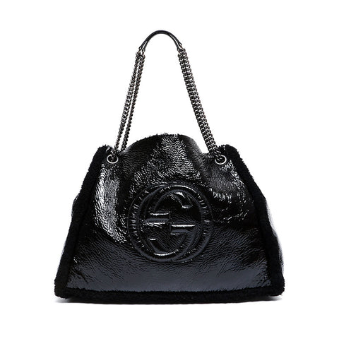 GUCCI Soho Tote Bag black WS21842