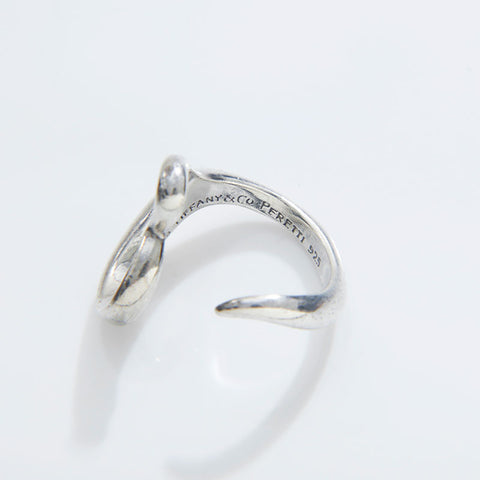 TIFFANY&Co. No. 14 925 Open Heart Ring Silver WS21849