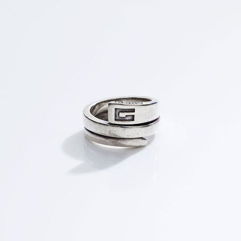 グッチ GUCCI 13号 925 リング・指輪 シルバー WS21851