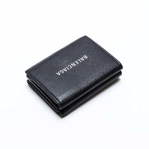 バレンシアガ BALENCIAGA CASH ミニ コンパクト ウォレット キャッシュ 三つ折り財布 ブラック WS21864