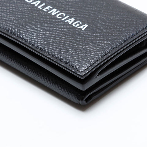 バレンシアガ BALENCIAGA CASH ミニ コンパクト ウォレット キャッシュ 三つ折り財布 ブラック WS21864