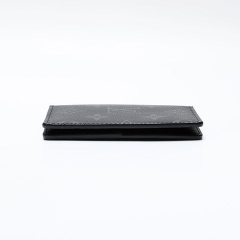 LOUIS VUITTON 2019 Monogram Eclipse Organizer Card Case black WS21869