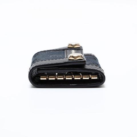グッチ GUCCI GGキャンバス キーケース ブラック WS21870