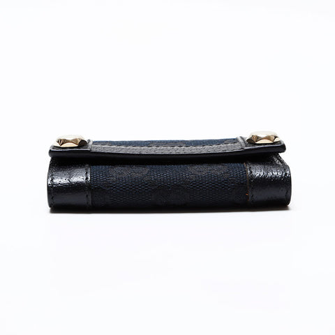 グッチ GUCCI GGキャンバス キーケース ブラック WS21870
