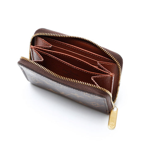 LOUIS VUITTON Monogram Zippy Coin Purse 2019 Coin case Brown WS21871