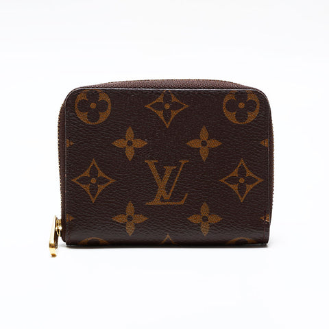 LOUIS VUITTON Monogram Zippy Coin Purse 2019 Coin case Brown WS21871