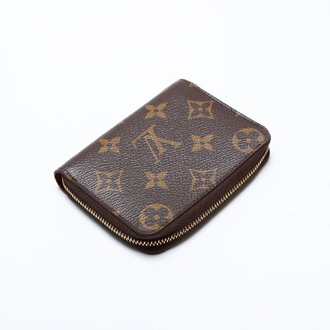 LOUIS VUITTON Monogram Zippy Coin Purse 2019 Coin case Brown WS21871