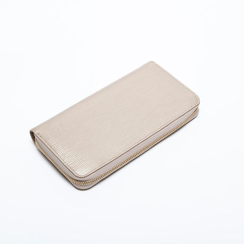 LOUIS VUITTON Epi Zippy Wallet Purse beige WS21872
