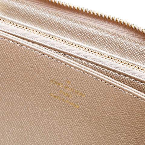 LOUIS VUITTON Epi Zippy Wallet Purse beige WS21872
