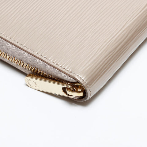 LOUIS VUITTON Epi Zippy Wallet Purse beige WS21872