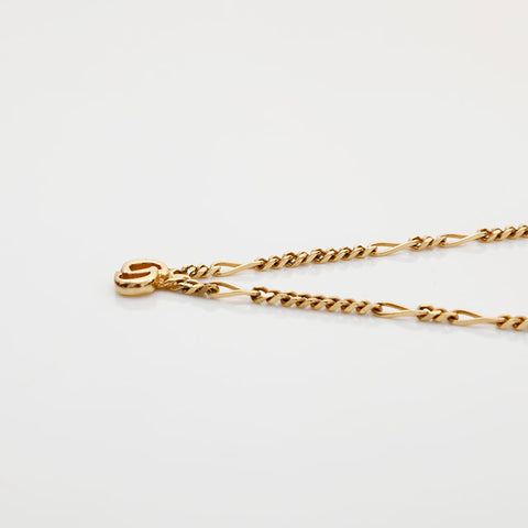 Christian Dior CD logo Necklace gold WS21873