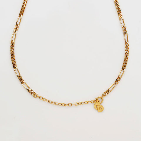 Christian Dior CD logo Necklace gold WS21873