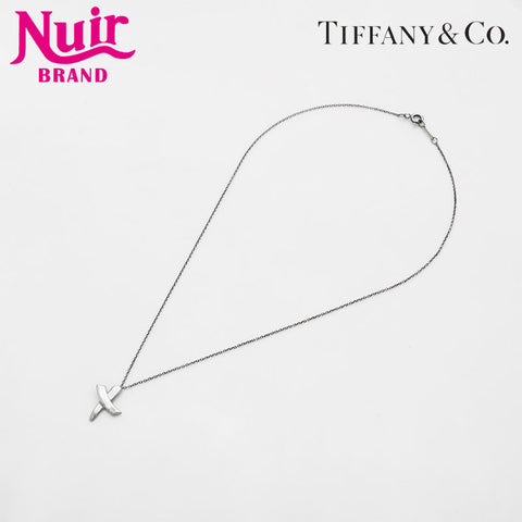 TIFFANY&Co. Cross Paloma Picasso 925 Necklace Silver WS21874