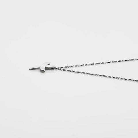 TIFFANY&Co. Cross Paloma Picasso 925 Necklace Silver WS21874