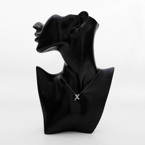 TIFFANY&Co. Cross Paloma Picasso 925 Necklace Silver WS21874