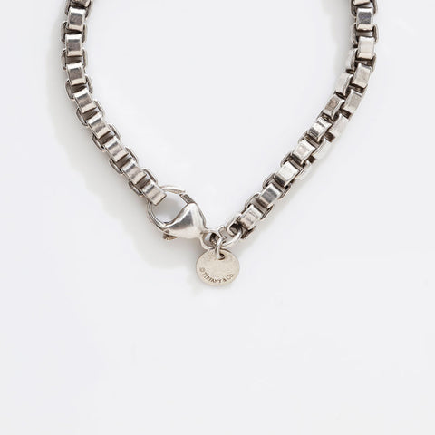 TIFFANY&Co. Venetian Chain 925 bracelet Silver WS21880