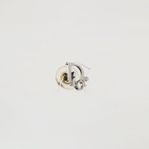 Christian Dior logo Pierce Silver WS21882