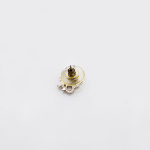 Christian Dior logo Pierce Silver WS21882