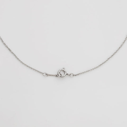 TIFFANY&Co. Wrapping Heart 925 Necklace Silver WS21884