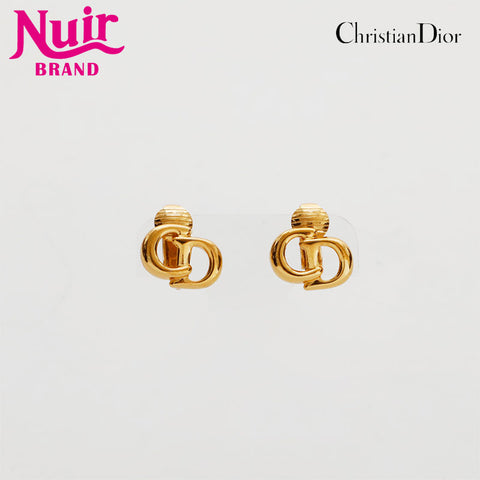 Christian Dior CD logo Earring gold WS21888