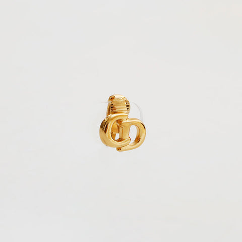 Christian Dior CD logo Earring gold WS21888