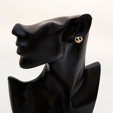 Christian Dior CD logo Earring gold WS21888