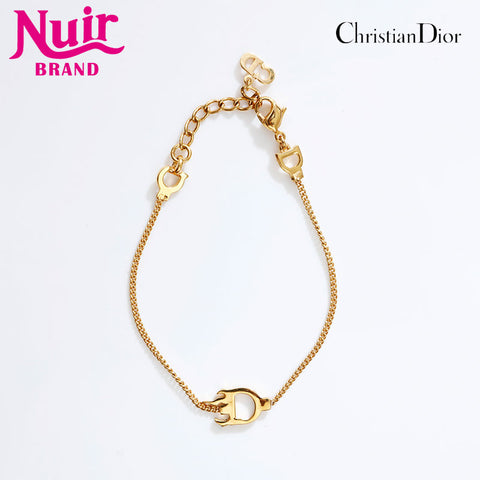 Christian Dior CD logo bracelet gold WS21889