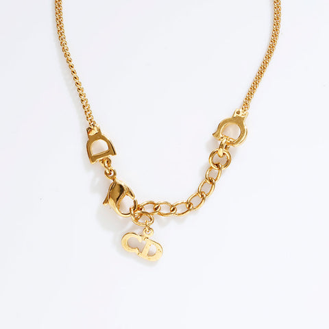 Christian Dior CD logo bracelet gold WS21889