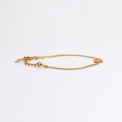 Christian Dior CD logo bracelet gold WS21889