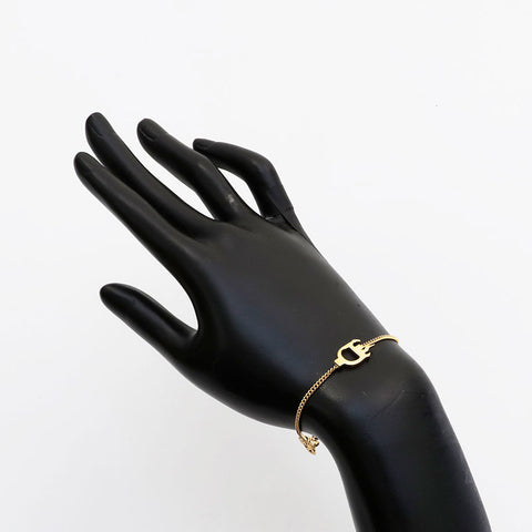 Christian Dior CD logo bracelet gold WS21889