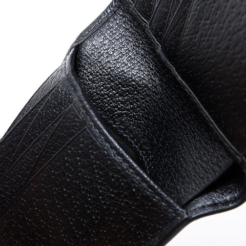GUCCI GG Marmont Leather Bifold Wallet black WS21893