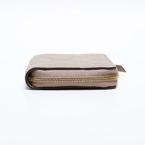 LOUIS VUITTON Empreinte Monogram Zippy Coin Purse Compact Wallet Coin case beige WS21894