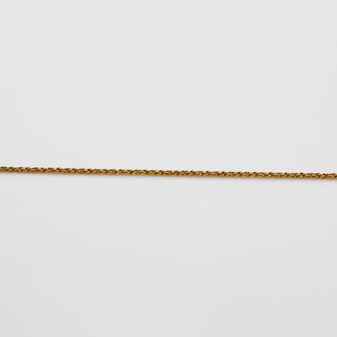 Christian Dior CD logo Necklace gold WS21897