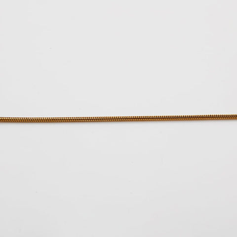 Christian Dior logo Necklace gold WS21898