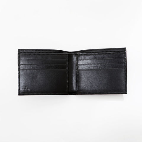GUCCI GG canvas Bifold Wallet black WS21902